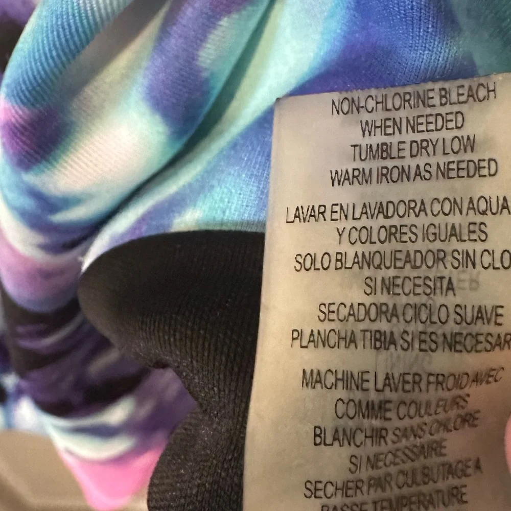 Vince Camuto Floral Scuba Watercolor Dress - Fit & Flare with Pockets - Picture 10 of 10